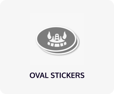 Oval Stickers