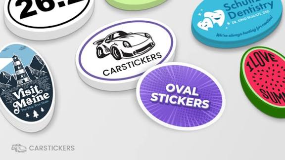 Oval Stickers banner