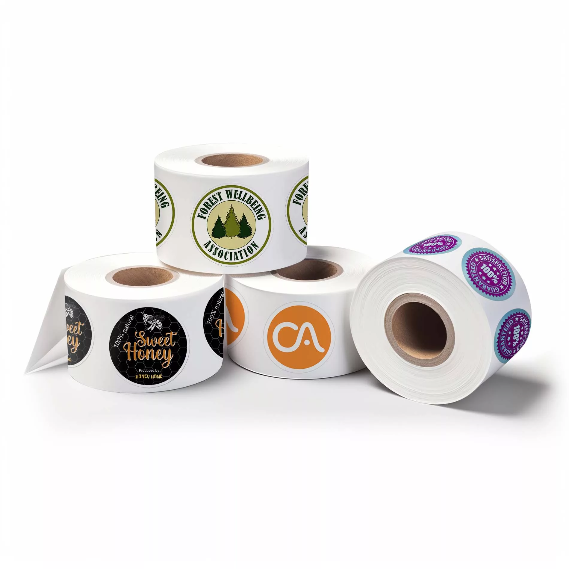 Circle Roll Labels banner
