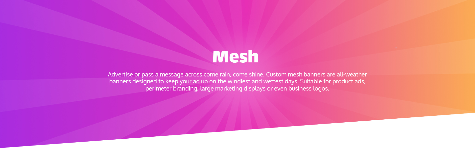MESH banner