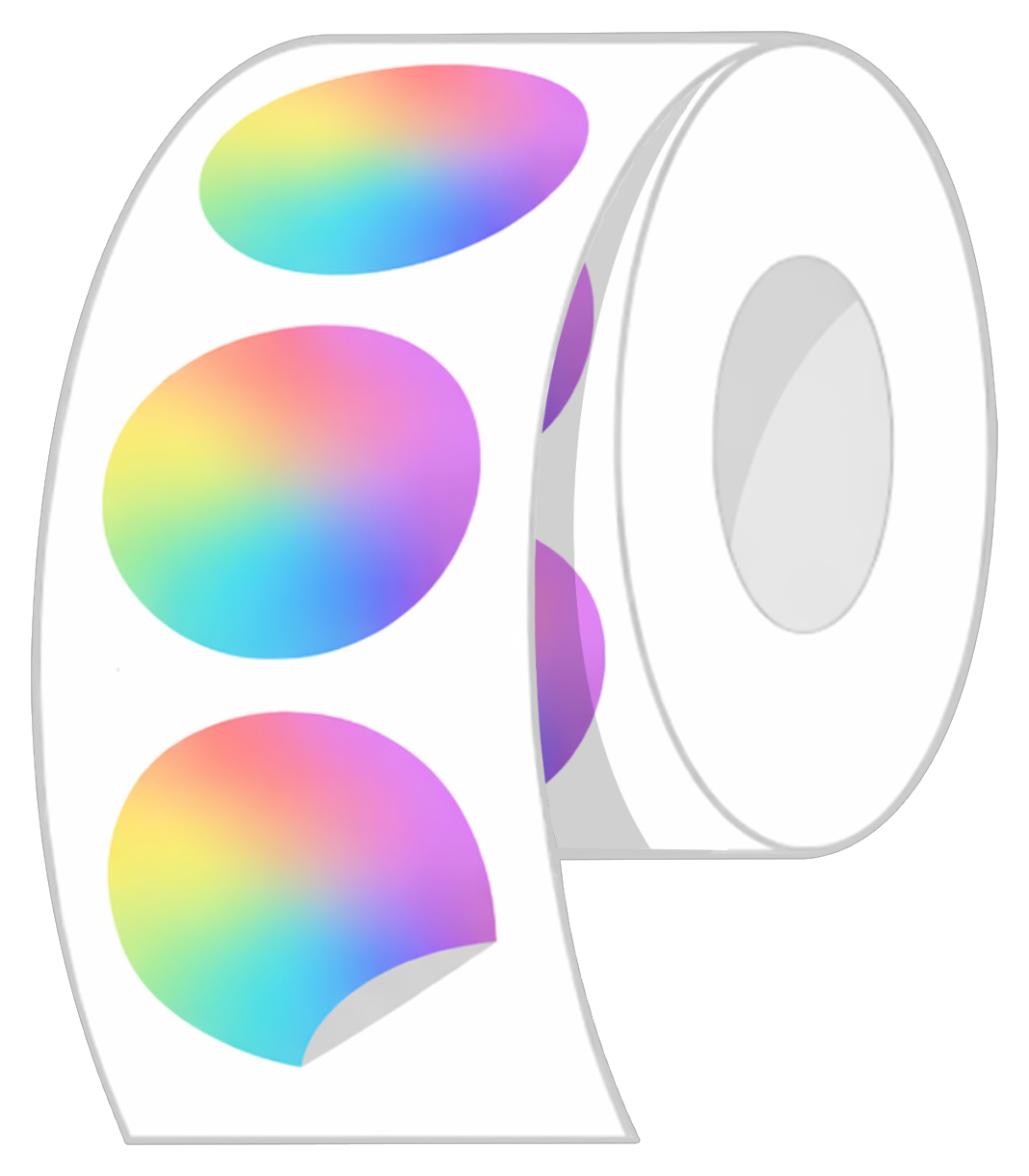 Circle Roll Labels
