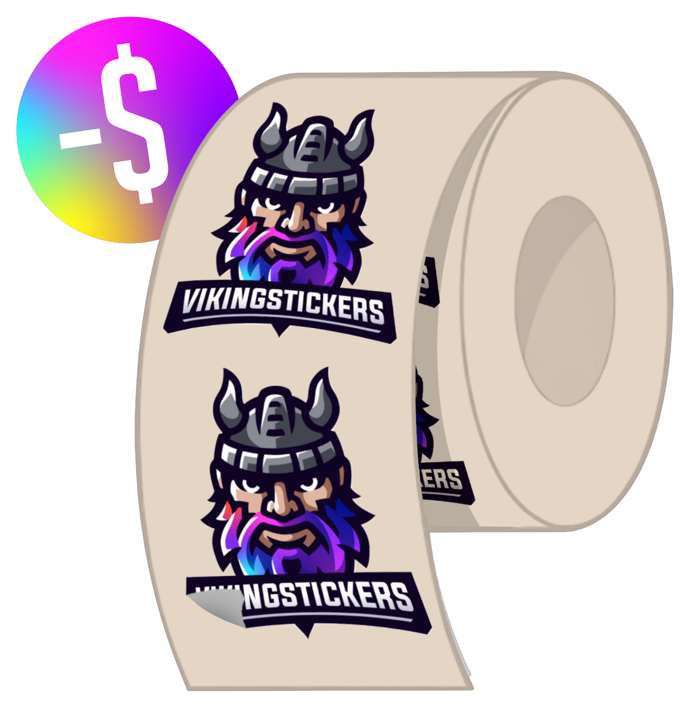 Paper Roll Labels