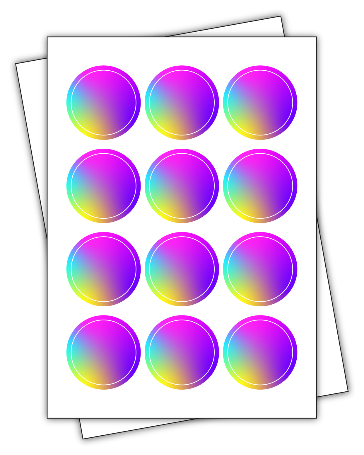 Circle Sheet Labels