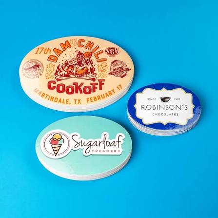 Oval Stickers - Image 2
