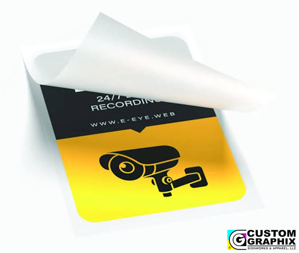 Front Adhesive Stickers - Image 2