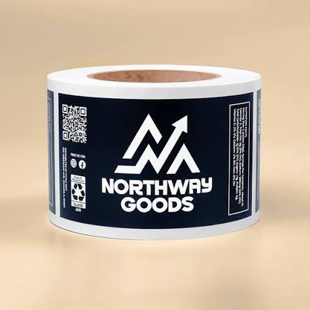 Rectangle Roll Labels - Image 1