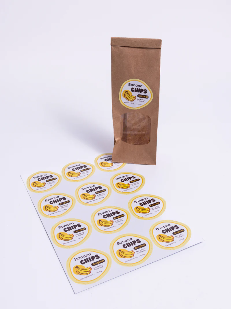 Die Cut Sheet Labels - Image 1